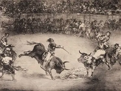 Die Stiere von Bordeaux (The Bulls of Bordeaux) Francisco de Goya